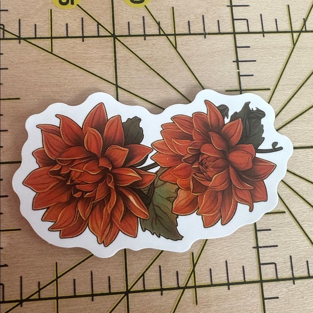 🧡25/$25 +Bundle Sticker Sale & Free Shipping | Flowers Waterproof Sticker